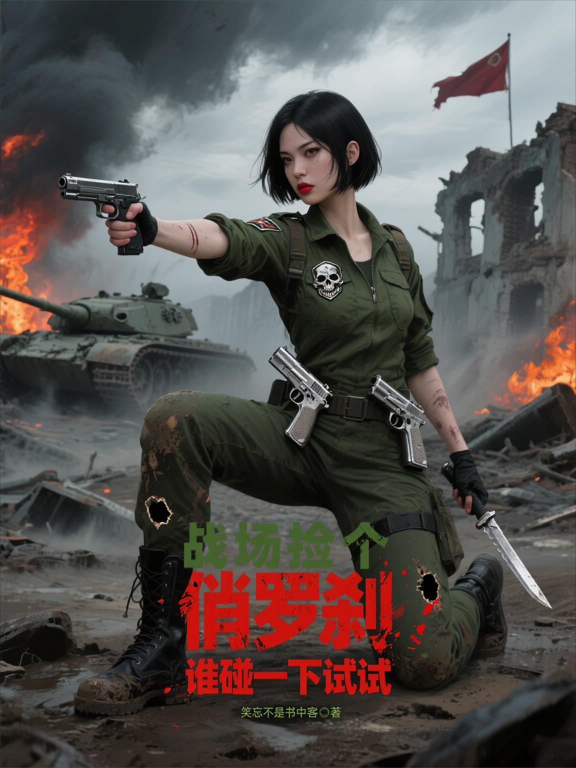 战场捡个俏罗刹,谁碰一下试试